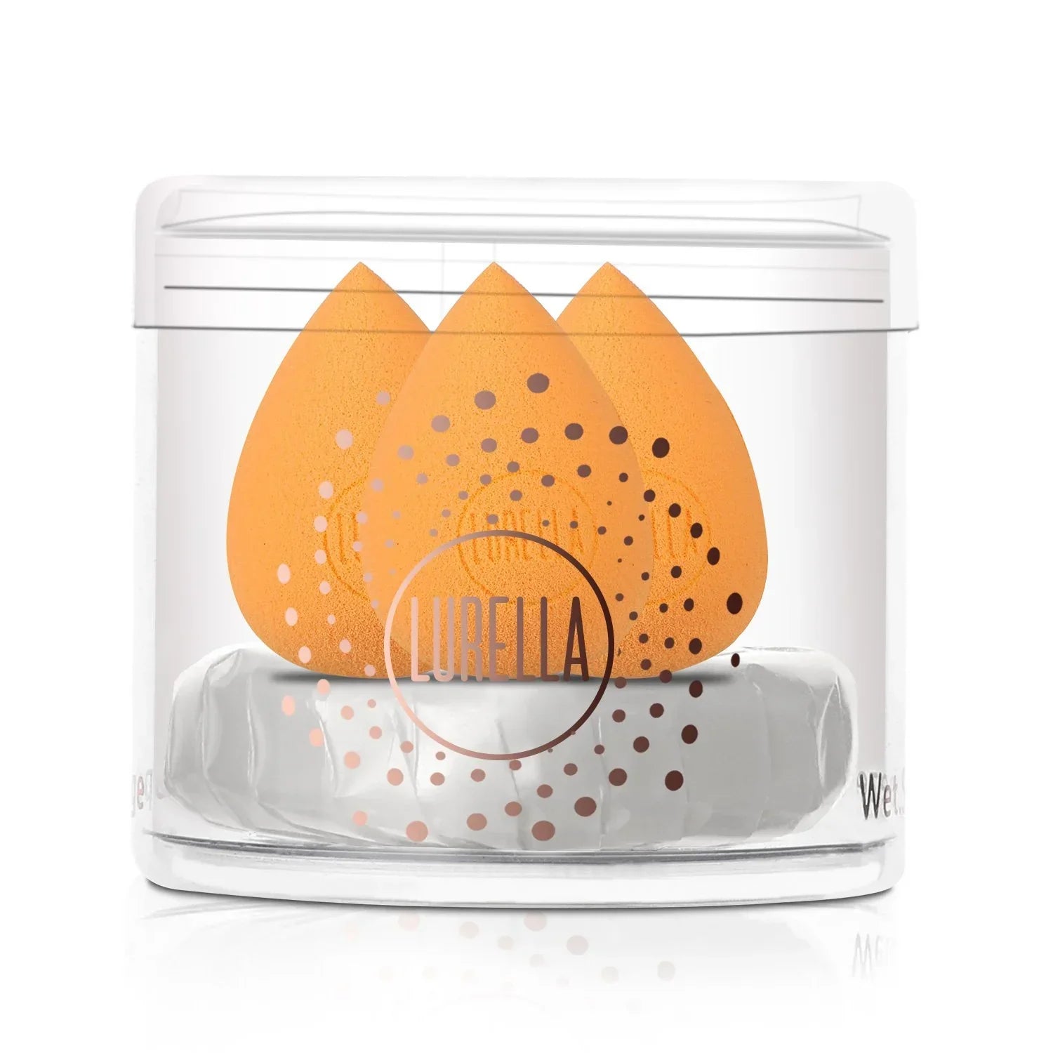 Lurella | Mini Teardrop Sponge Pack | Orange | Best Price in Pakistan original skincare product Pakistan Main image