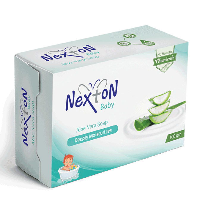Nexton Baby Soap Aloe Vera | Best Price in Pakistan original skincare product Pakistan