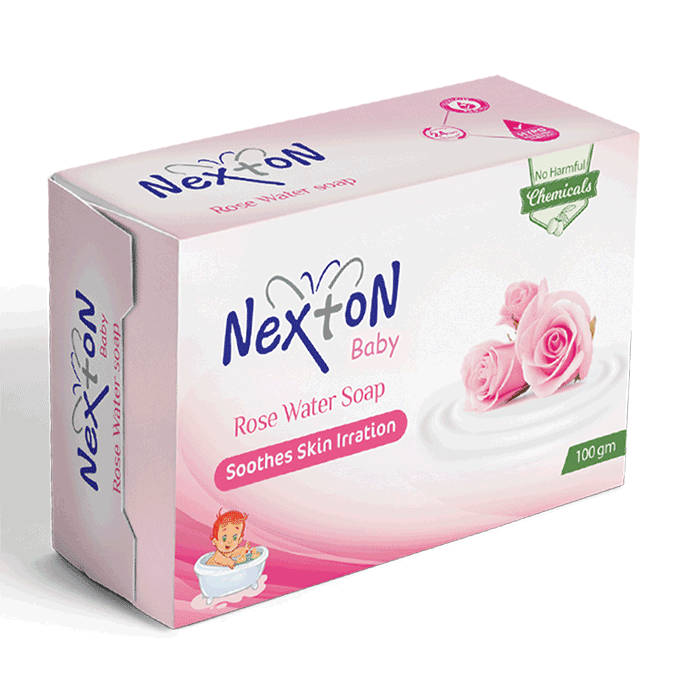 Nexton Baby Soap Rose Water | Best Price in Pakistan original skincare product Pakistan