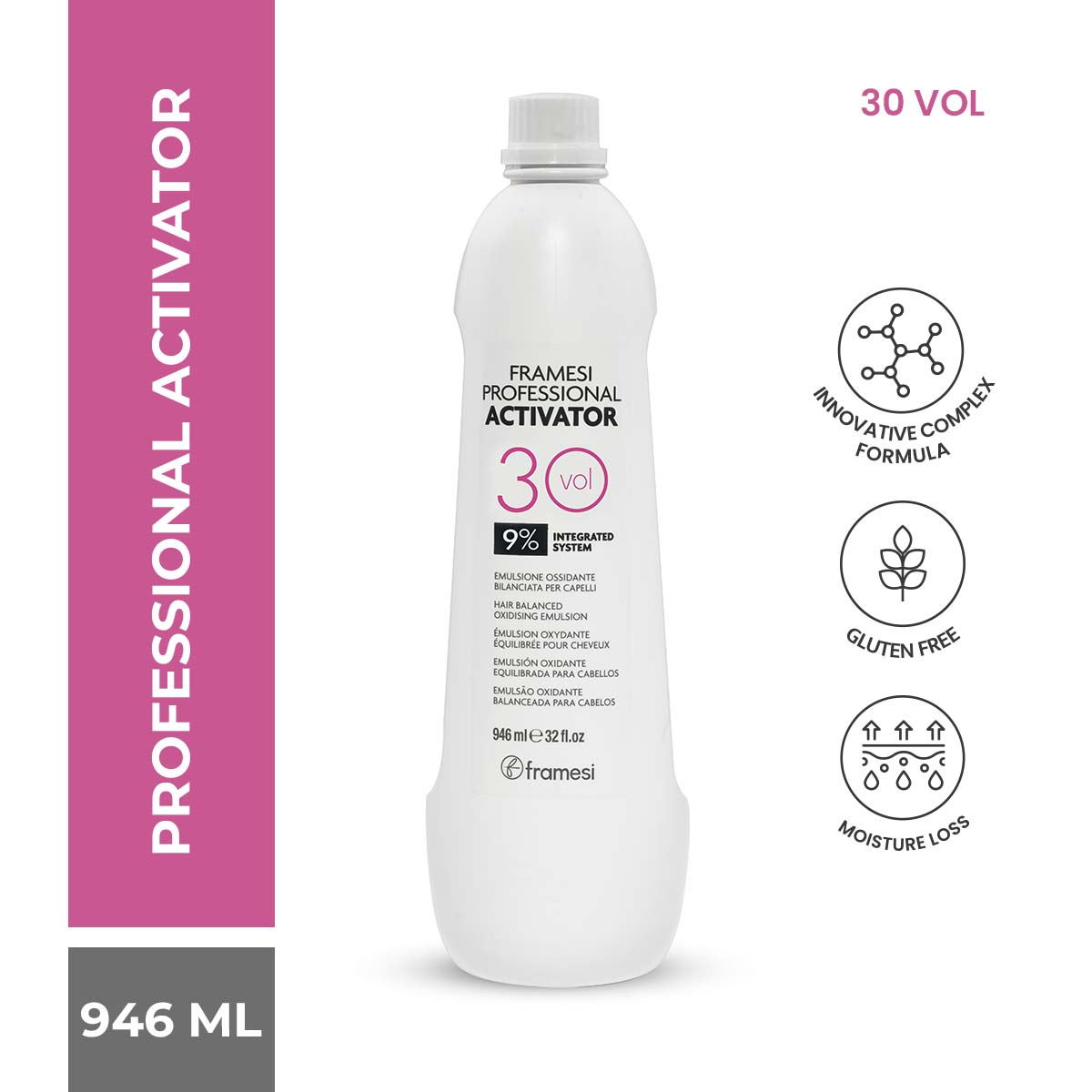 Framesi | Activator-30 Vol 946 ML | Best Price in Pakistan original skincare product Pakistan مرکزی تصویر