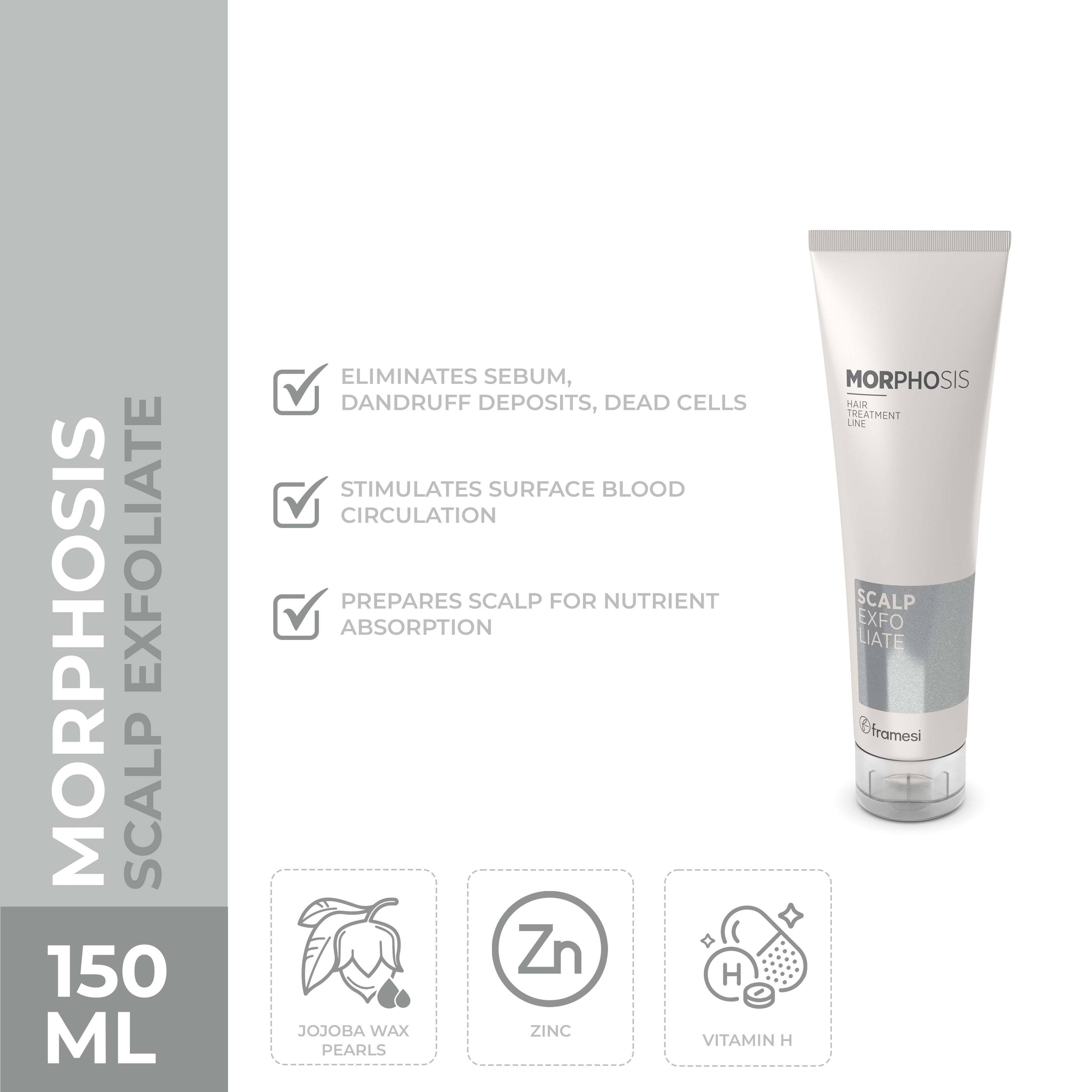 Framesi | Morphosis Scalp Exfoliate 150 ml | Best Price in Pakistan original skincare product Pakistan