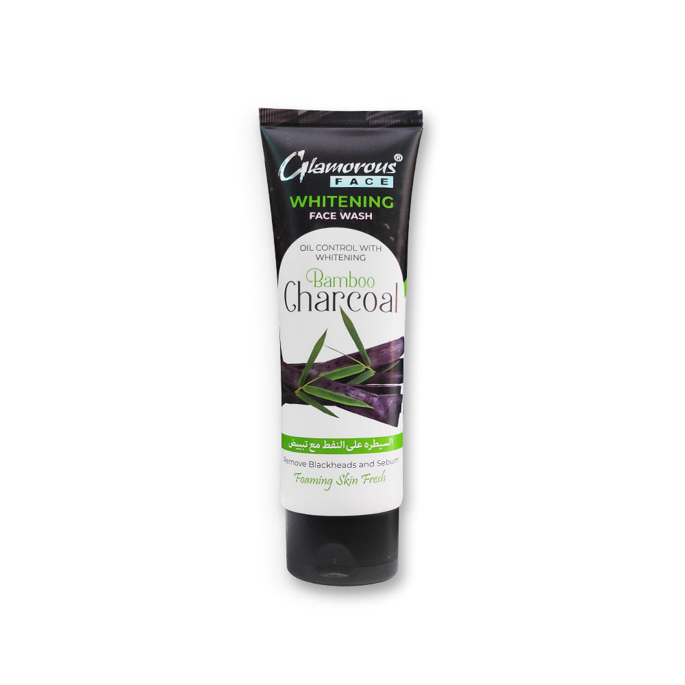 Glamorous Face | Bamboo Charcoal Whitening Face Wash | 100g | Best Price in Pakistan original skincare product Pakistan