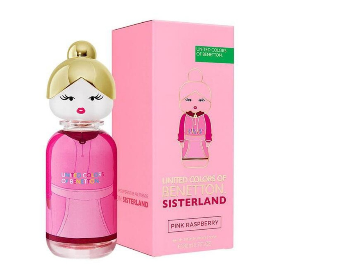 Benetton Sisterland Pink Rasberry Edt 80Ml | Best Price in Pakistan original skincare product Pakistan