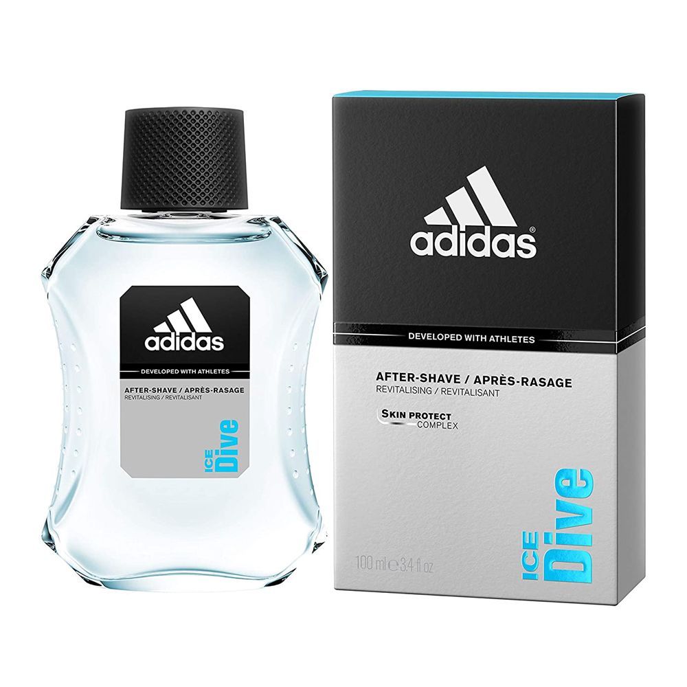 Adidas After Shave Ice Dive 100Ml | Best Price in Pakistan original skincare product Pakistan مرکزی تصویر