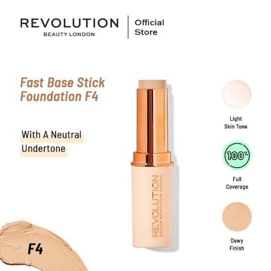 Makeup Revolution Fast Base Stick Foundation | Best Price in Pakistan original skincare product Pakistan