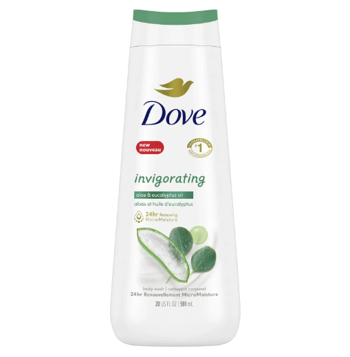 Dove | Invigorating Aloe & Eucalyptus Oil Body Wah | 591ml | Best Price in Pakistan original skincare product Pakistan Main image