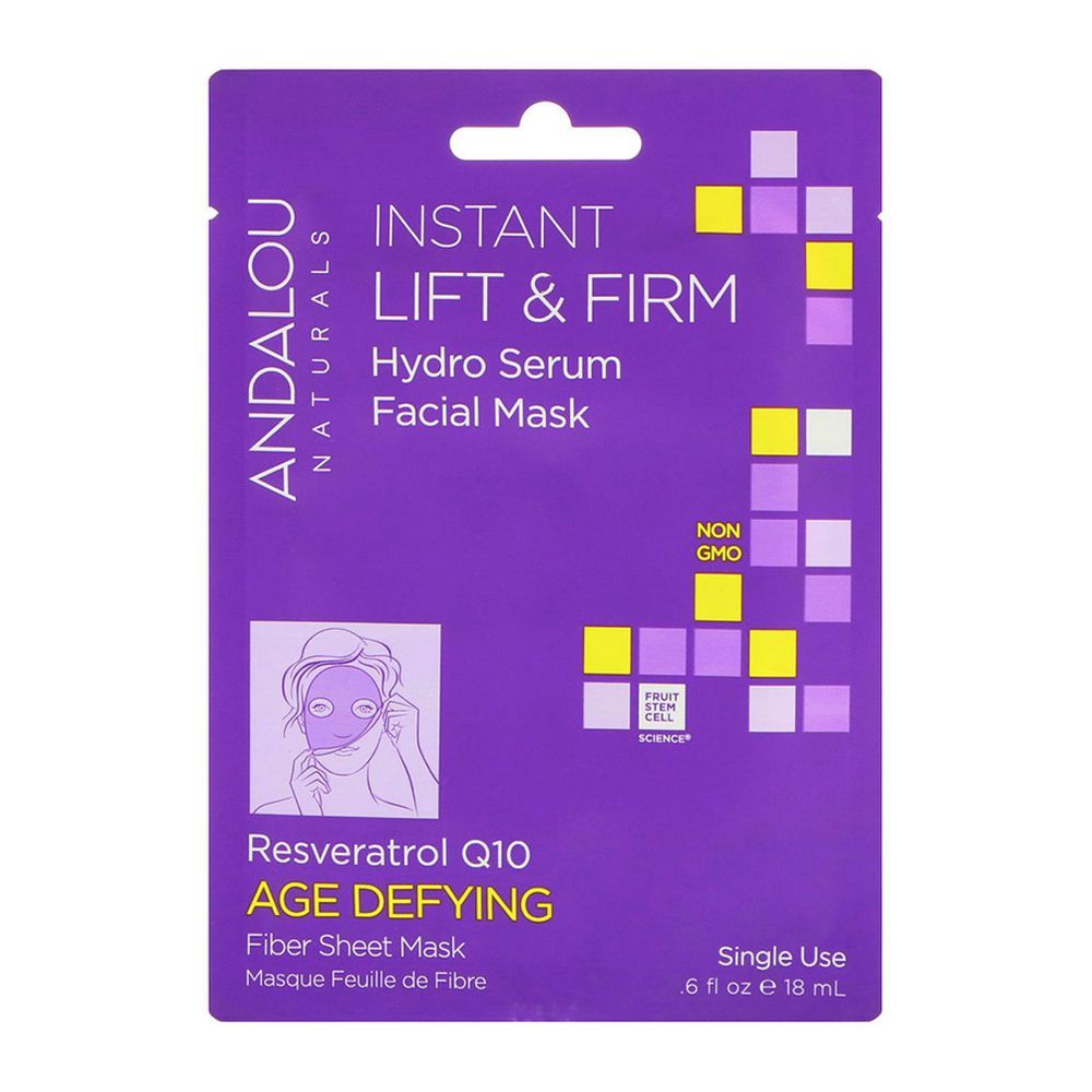 Andalou Instant Lift & Firm Hydro Serum Facial Mask 18ml | Best Price in Pakistan original skincare product Pakistan