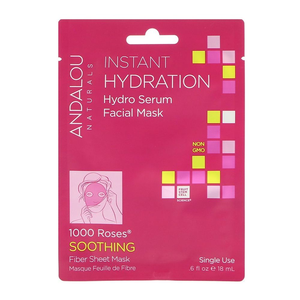 Andalou Instant Hydration Hydro Serum Facial Mask 18ml | Best Price in Pakistan original skincare product Pakistan Main image