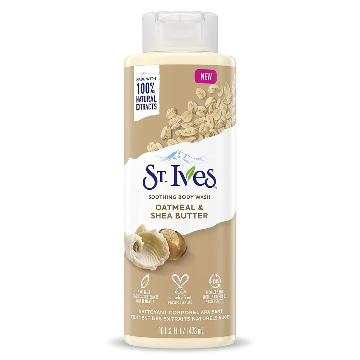 St.Ives | Oatmeal & Shea Butter Body Wash | 473ml | Best Price in Pakistan original skincare product Pakistan