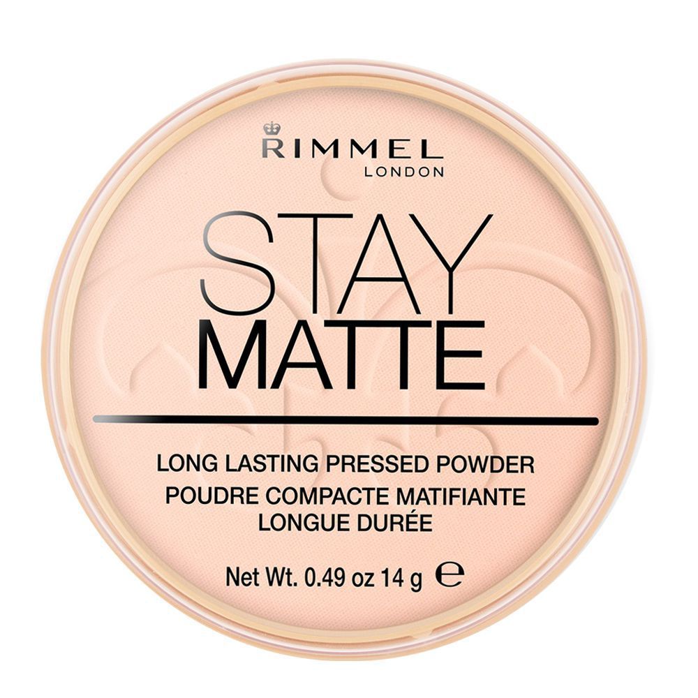 Rimmel London | Stay Matt Pressed Powder | P Bloss 034-002 | Best Price in Pakistan original skincare product Pakistan Main image
