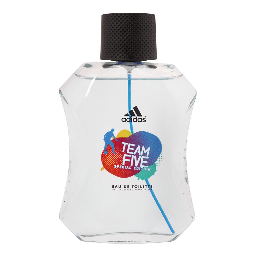 Adidas Eau De Toilette Team Five 100ML | Best Price in Pakistan original skincare product Pakistan مرکزی تصویر