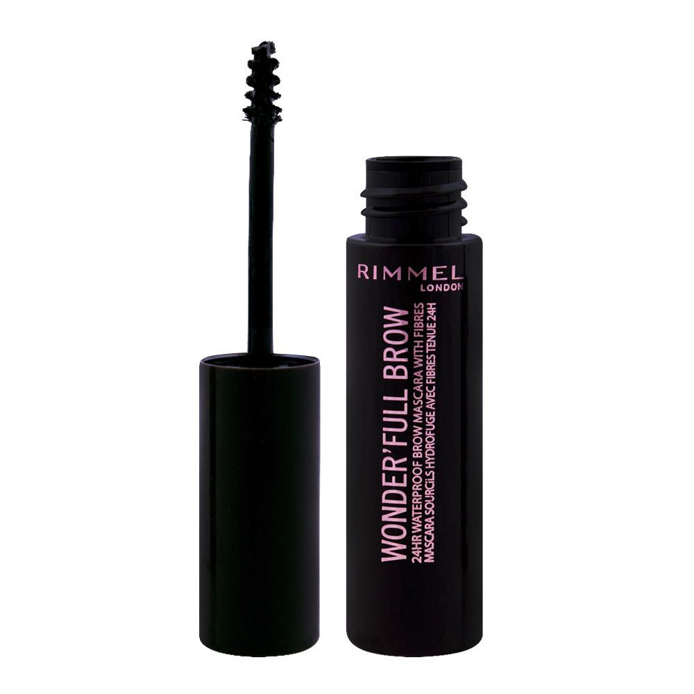 Rimmel Wonder Waterproof Brow 003 Dark Mascara | Best Price in Pakistan original skincare product Pakistan