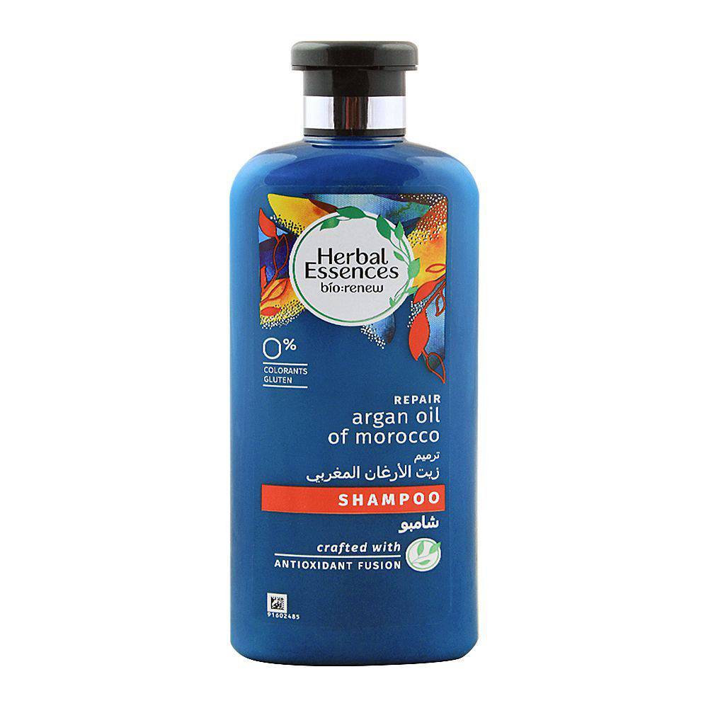 Herbal Essences Shampoo Repair Argan Oil Of Morocco 400Ml | Best Price in Pakistan original skincare product Pakistan