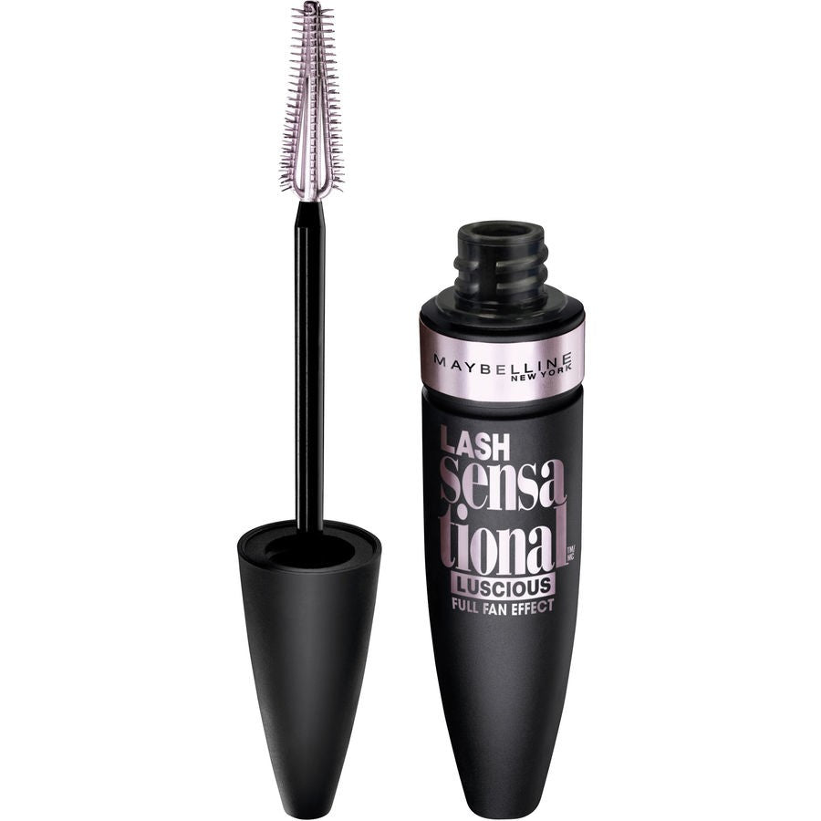 Maybelline | Lash Sensational Luscious With Oil Blend | Black | Best Price in Pakistan original skincare product Pakistan مرکزی تصویر
