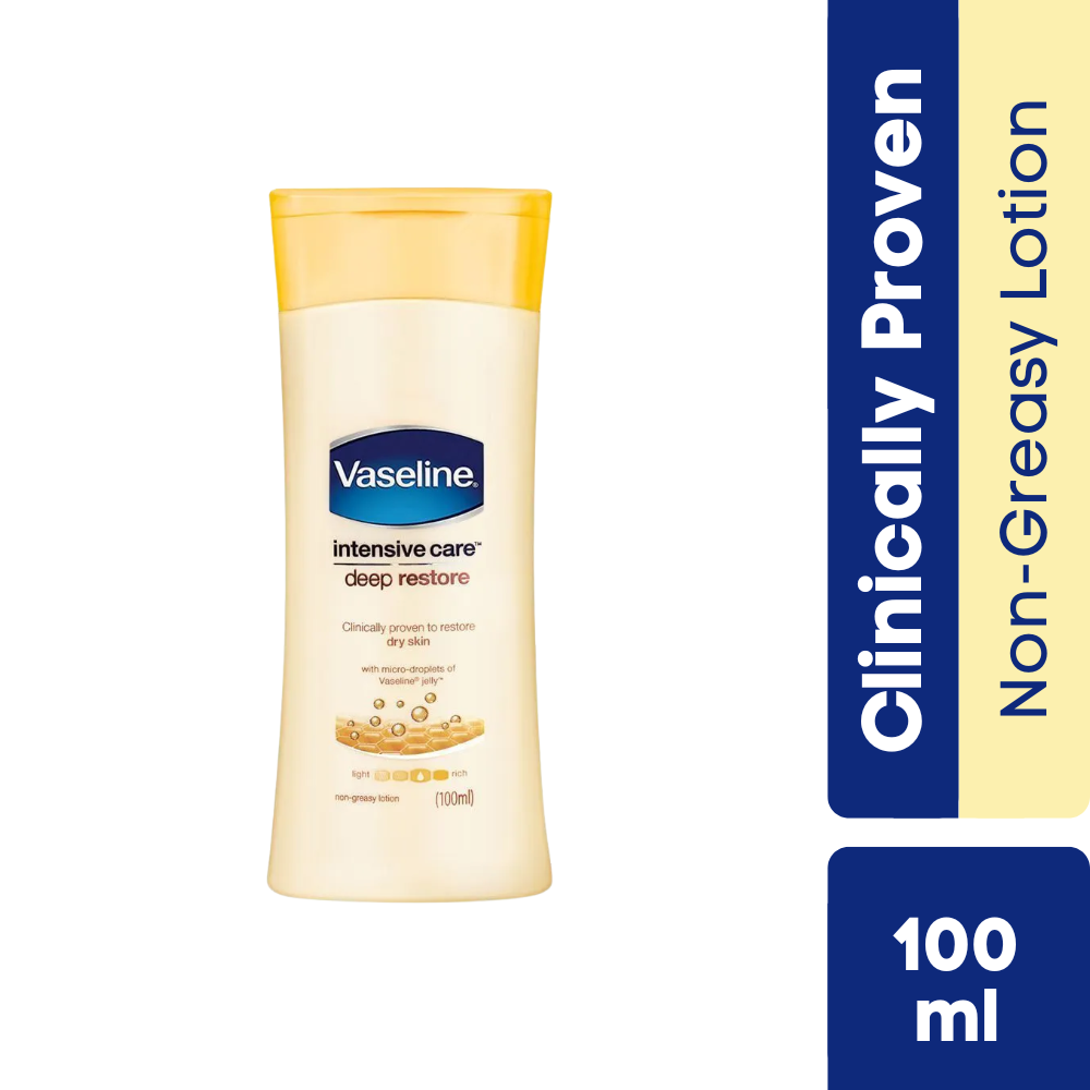 Vaseline Deep Restore Lotion | 100ml | Best Price in Pakistan original skincare product Pakistan