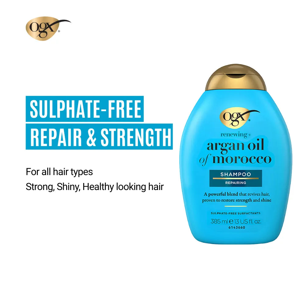 OGX Argan Oil Of Morocco Repair Shampoo | 385ml | Best Price in Pakistan original skincare product Pakistan Main image