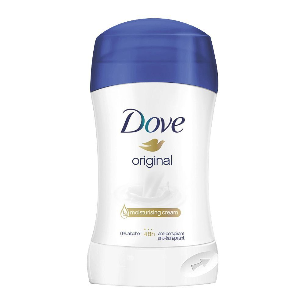 Dove A/P Deodorant Stick Original 40Ml | Best Price in Pakistan original skincare product Pakistan مرکزی تصویر
