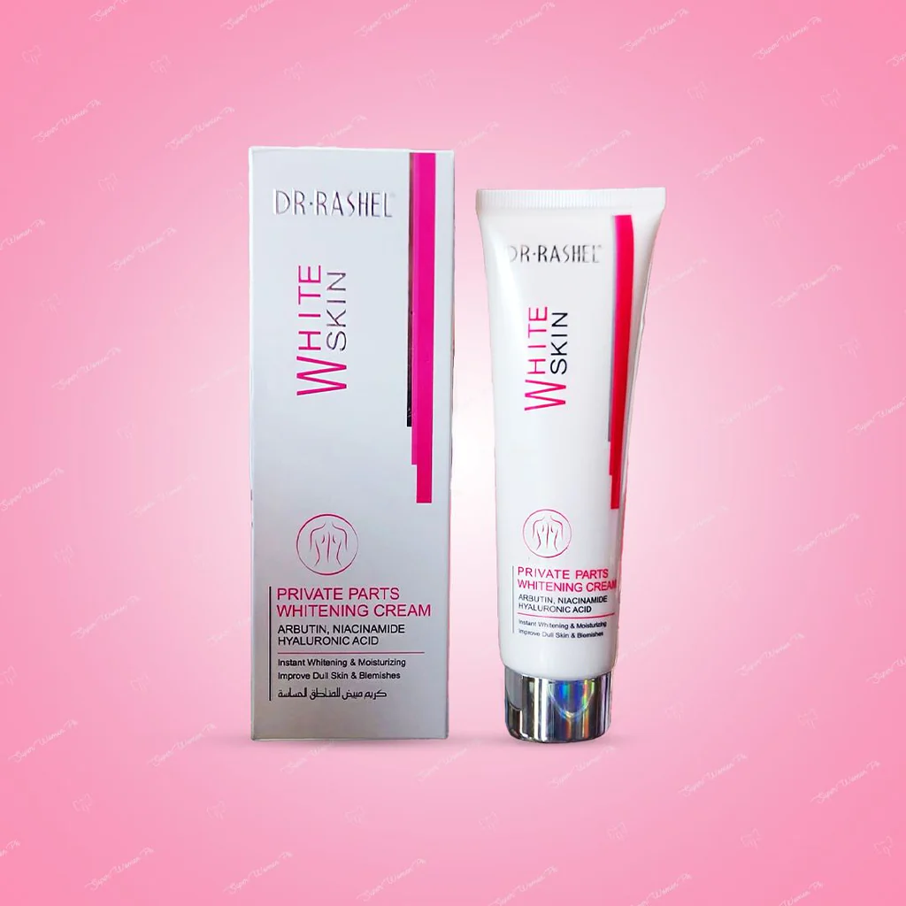 Dr.Rashel White Skin Private Parts Whitening Cream 100G | Best Price in Pakistan original skincare product Pakistan