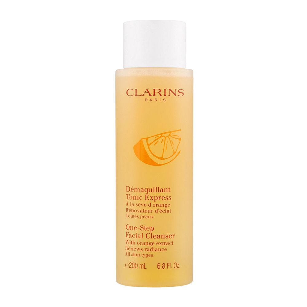 CLARINS FACE 1 STEP FACIAL CLEANSER 200ML | Best Price in Pakistan original skincare product Pakistan مرکزی تصویر