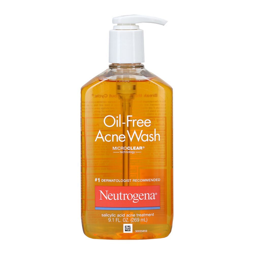 Neutrogena Oil-Free Acne Wash 269Ml | Best Price in Pakistan original skincare product Pakistan