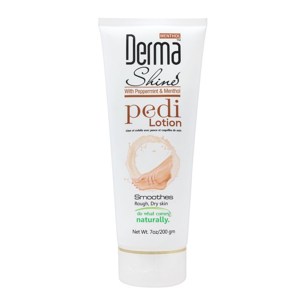 Derma Shine | Peppermint & Menthol Pedi Lotion | 200g | Best Price in Pakistan original skincare product Pakistan