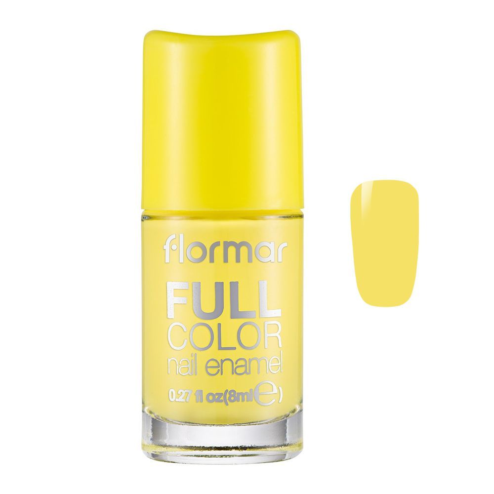 Flormar | Full Color Nail Enamel | 8ml | Best Price in Pakistan original skincare product Pakistan مرکزی تصویر