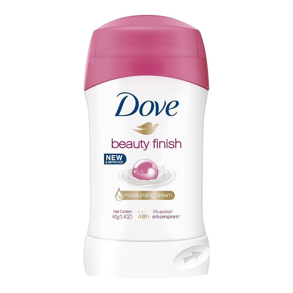 Dove A/P Deodorant Stick Beauty Finish 40Ml | Best Price in Pakistan original skincare product Pakistan مرکزی تصویر