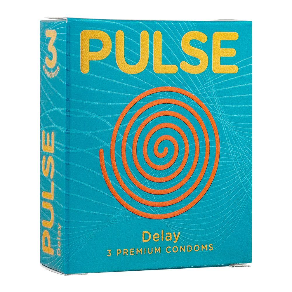 Pulse | Delay 3 Premium Condoms | Best Price in Pakistan original skincare product Pakistan