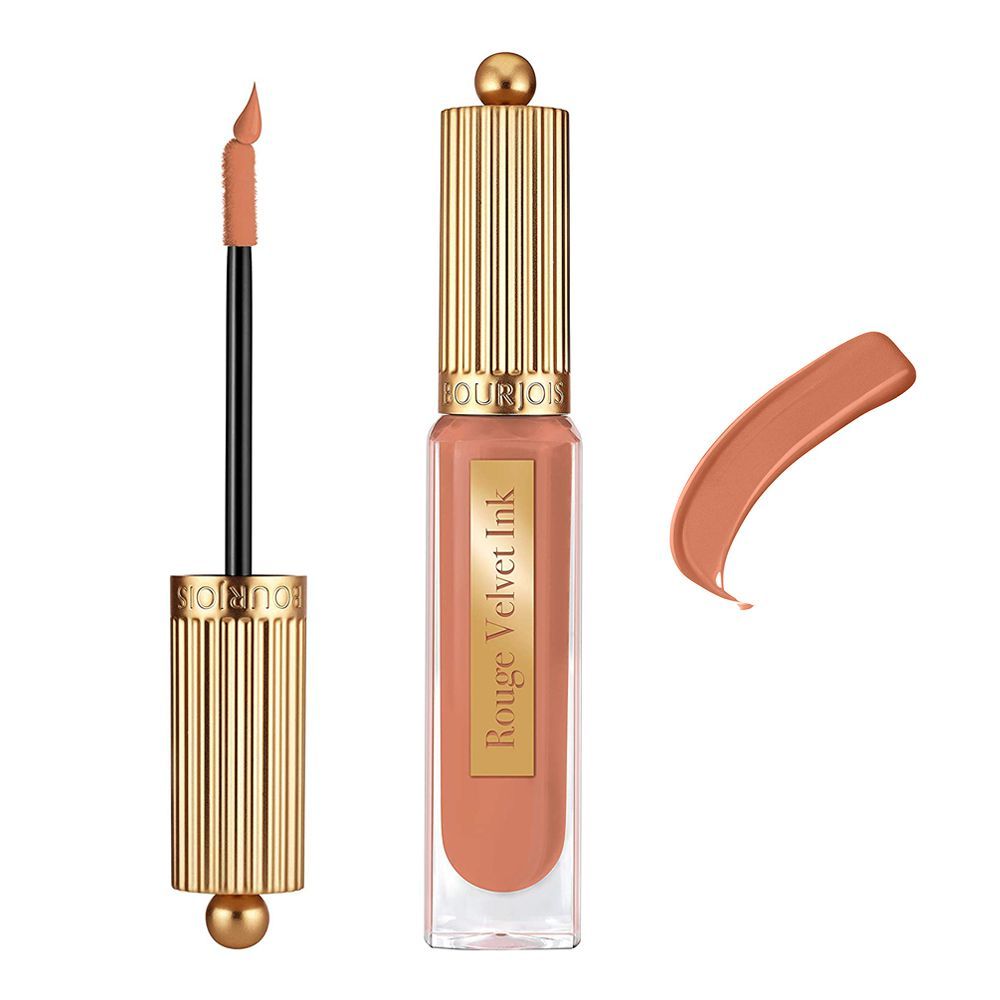 Bourjois | Rouge Velvet Ink Lipstick | 1 | Beige De Jour | Best Price in Pakistan original skincare product Pakistan مرکزی تصویر