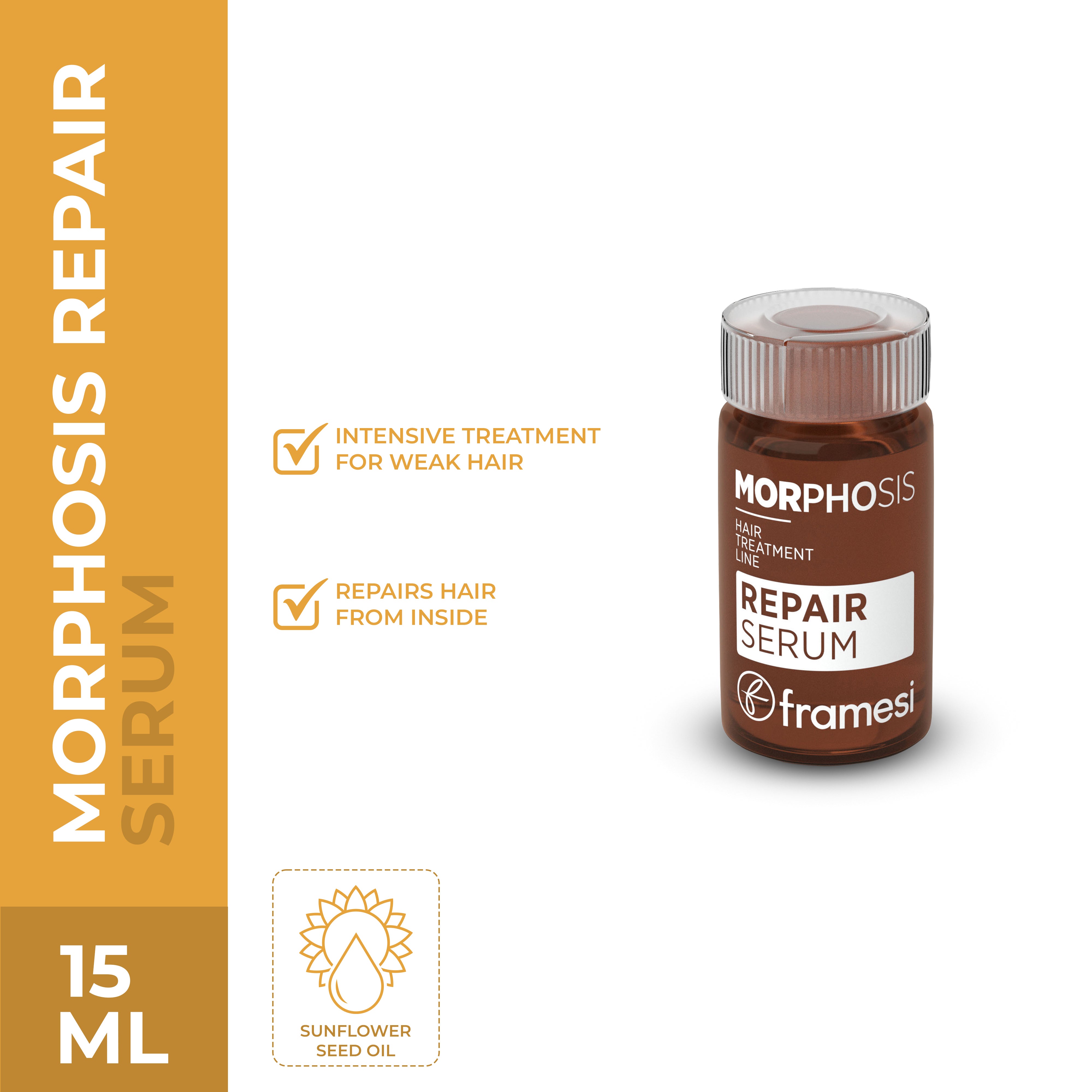 Framesi | Morphosis Repair Serum 15 ml | Best Price in Pakistan original skincare product Pakistan مرکزی تصویر
