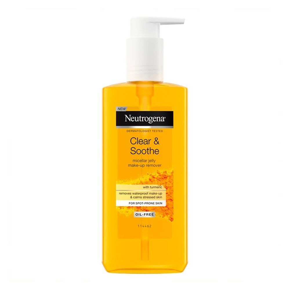 Neutrogena Clear & Soothe Micellar Jelly Make-Up Remover | 200ml | Best Price in Pakistan original skincare product Pakistan