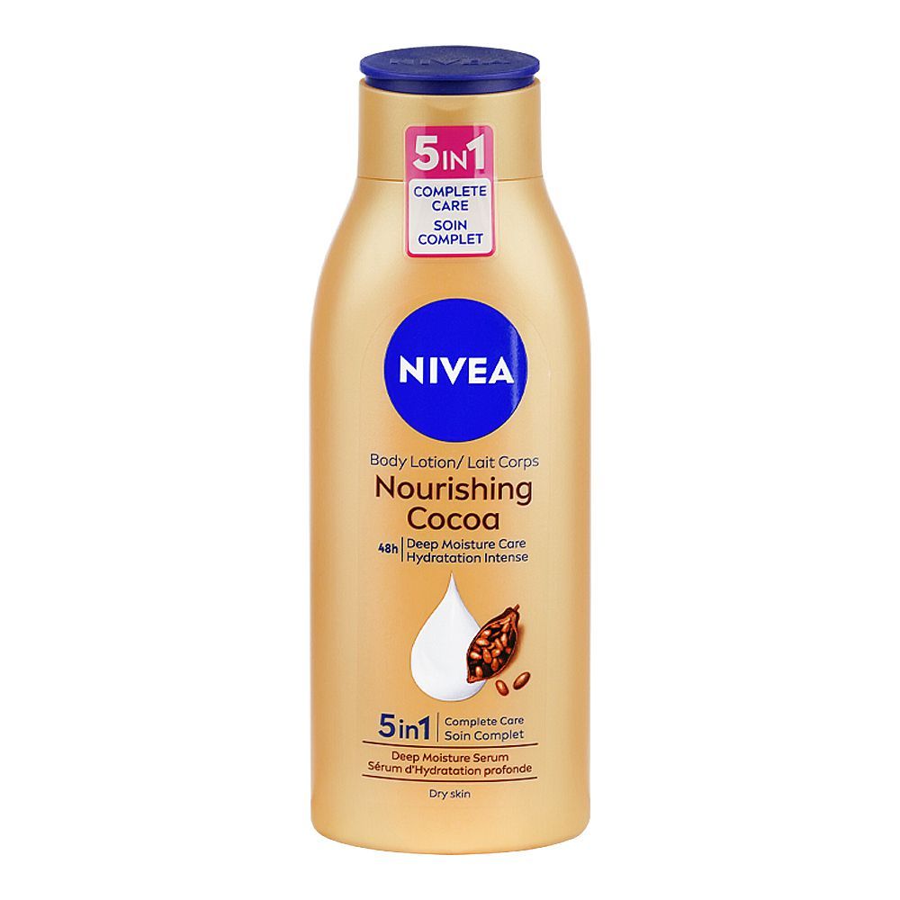 Nivea Body Lotion 48H Deep Moisture Nourishing Cocoa 400Ml | Best Price in Pakistan original skincare product Pakistan مرکزی تصویر