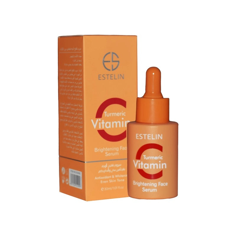 Estelin Vitamin C & Turmeric Multipurpose Face Serum | 30ml | Best Price in Pakistan original skincare product Pakistan