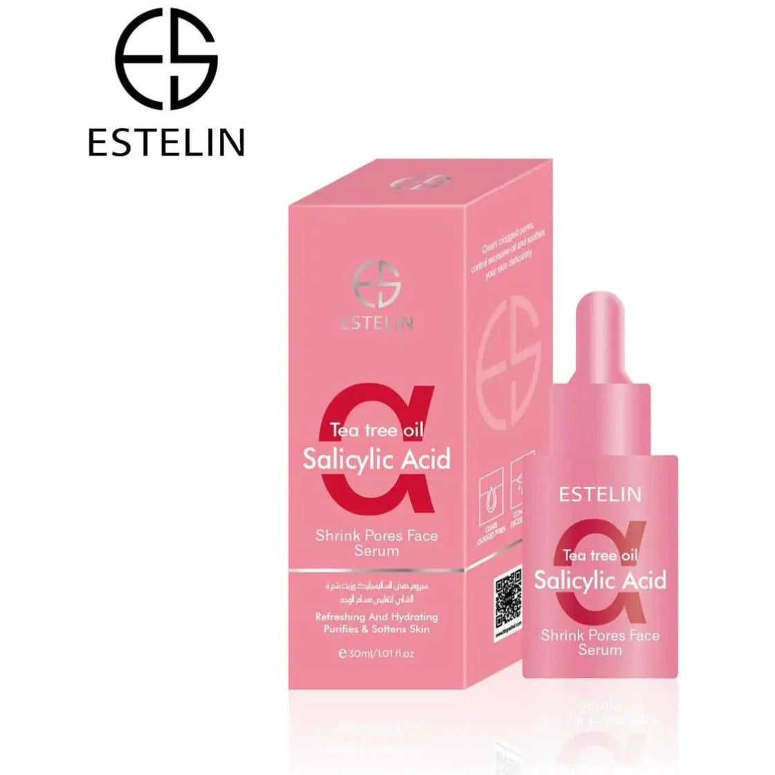 Estelin Tea Tree Oil Salicylic Acid Face Serum 30Ml | Best Price in Pakistan original skincare product Pakistan