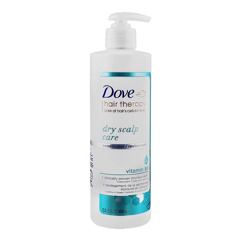 Dove Hair Therapy Dry Scalp Care Vitamin B3 Conditioner, 400ml | Best Price in Pakistan original skincare product Pakistan Main image