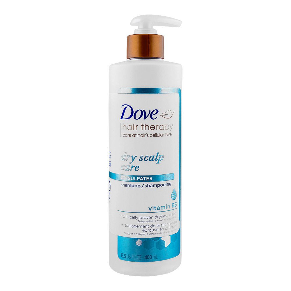 Dove | Dry Scalp Care Vitamin B3 Shampoo | 400ml | Best Price in Pakistan original skincare product Pakistan
