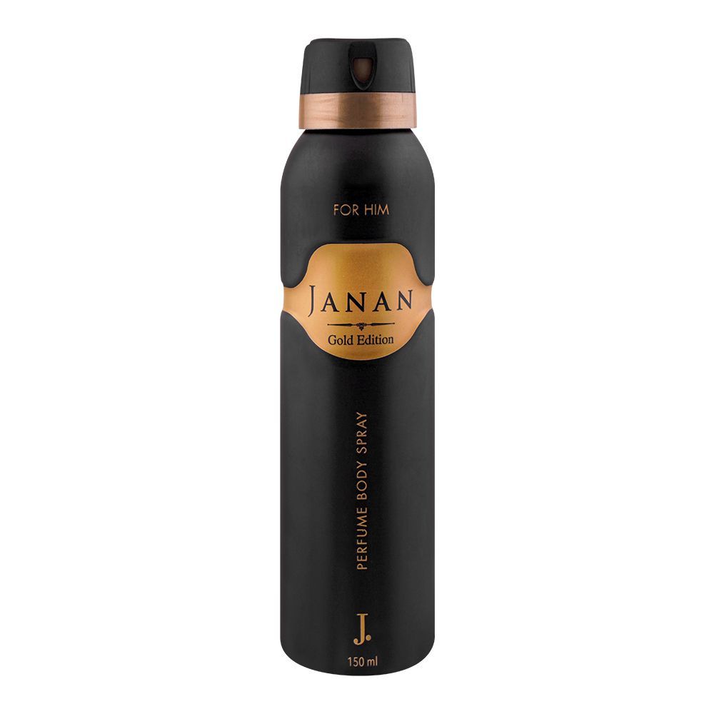 J. Janan Gold Edition Perfume Body Spray 150Ml | Best Price in Pakistan original skincare product Pakistan