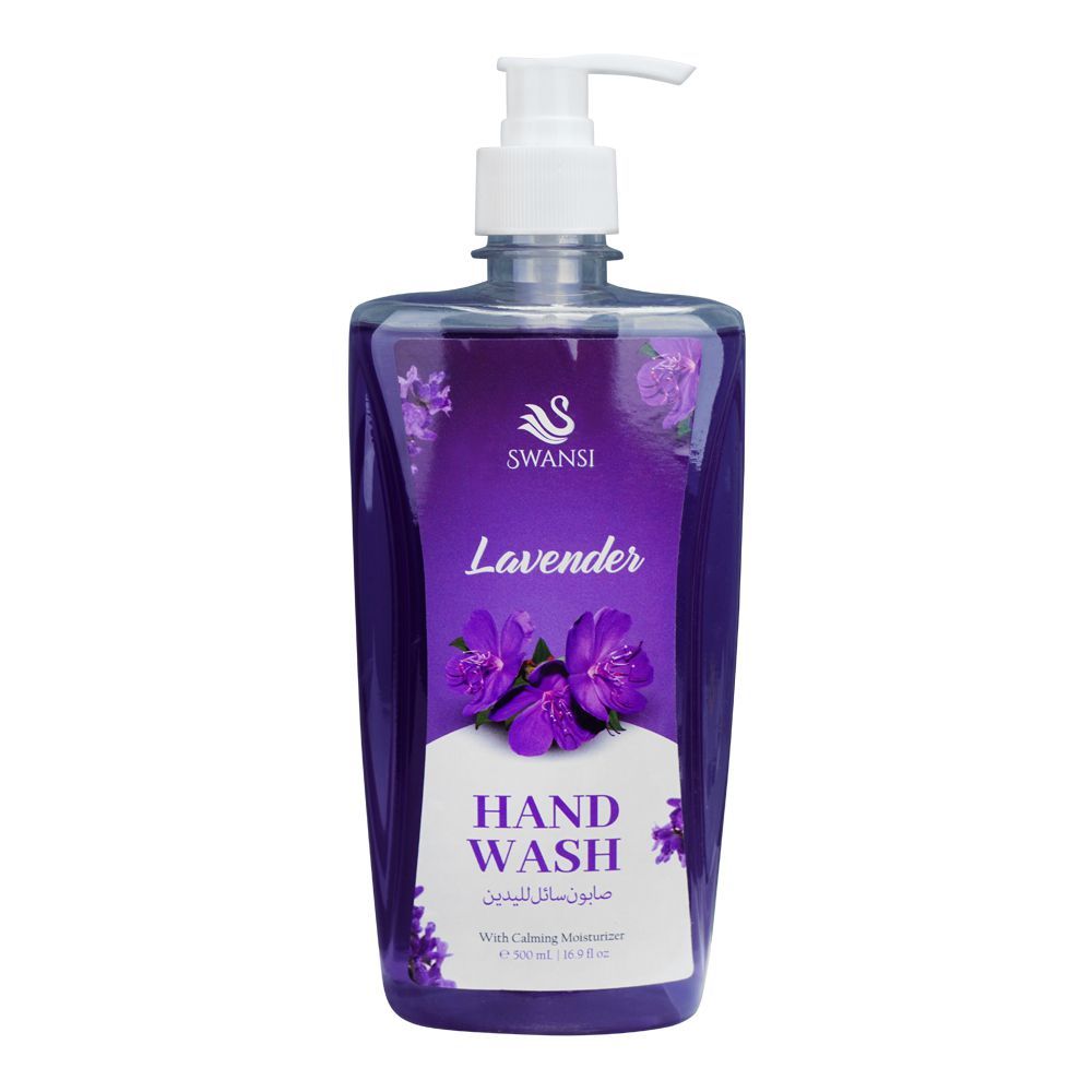 Swansi Lavender Hand Wash 500ml | Best Price in Pakistan original skincare product Pakistan