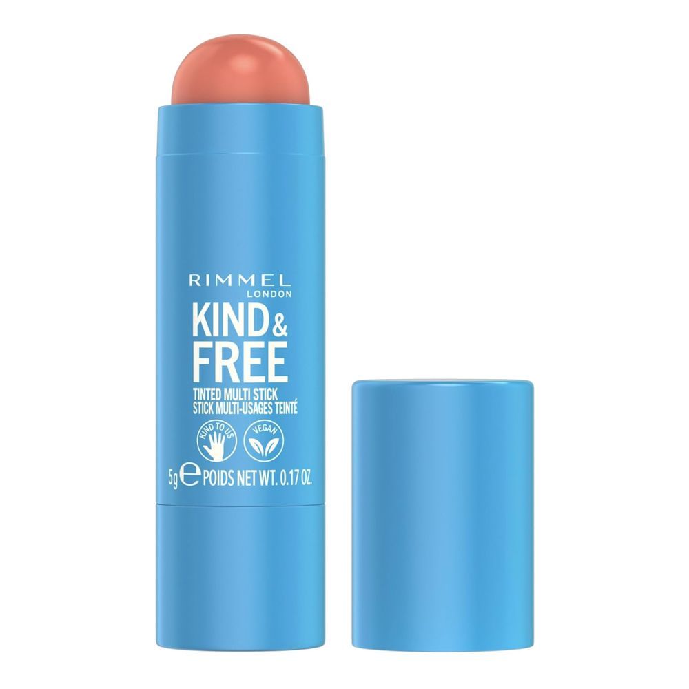 RIMMEL  KIND & FREE MULTISTICK 02 PEACHY CHEEKS | Best Price in Pakistan original skincare product Pakistan