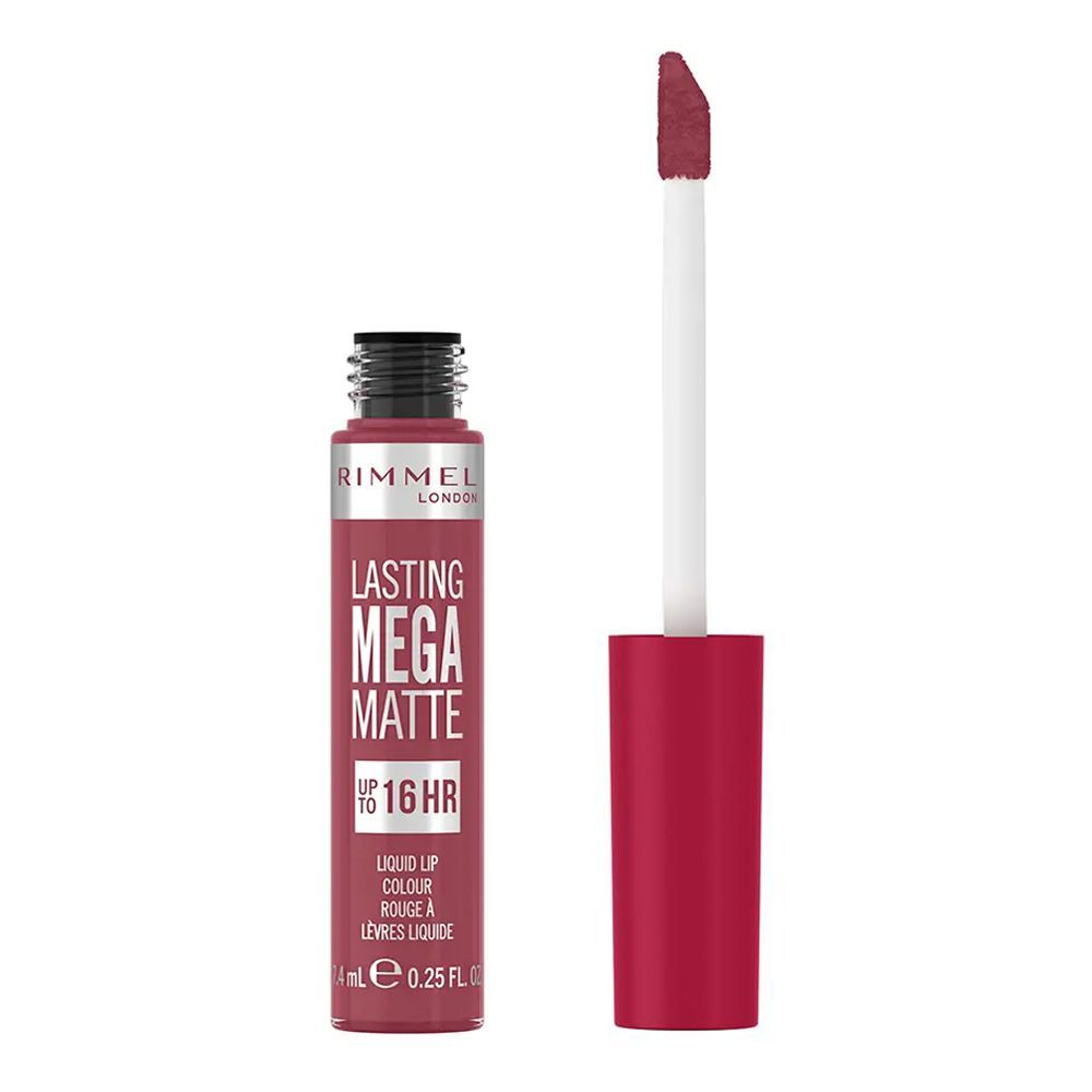 Rimmel | Lasting Mega Matte Long Lasting Liquid Matte Lipstick 900 Ravishing Rose | Best Price in Pakistan original skincare product Pakistan Main image