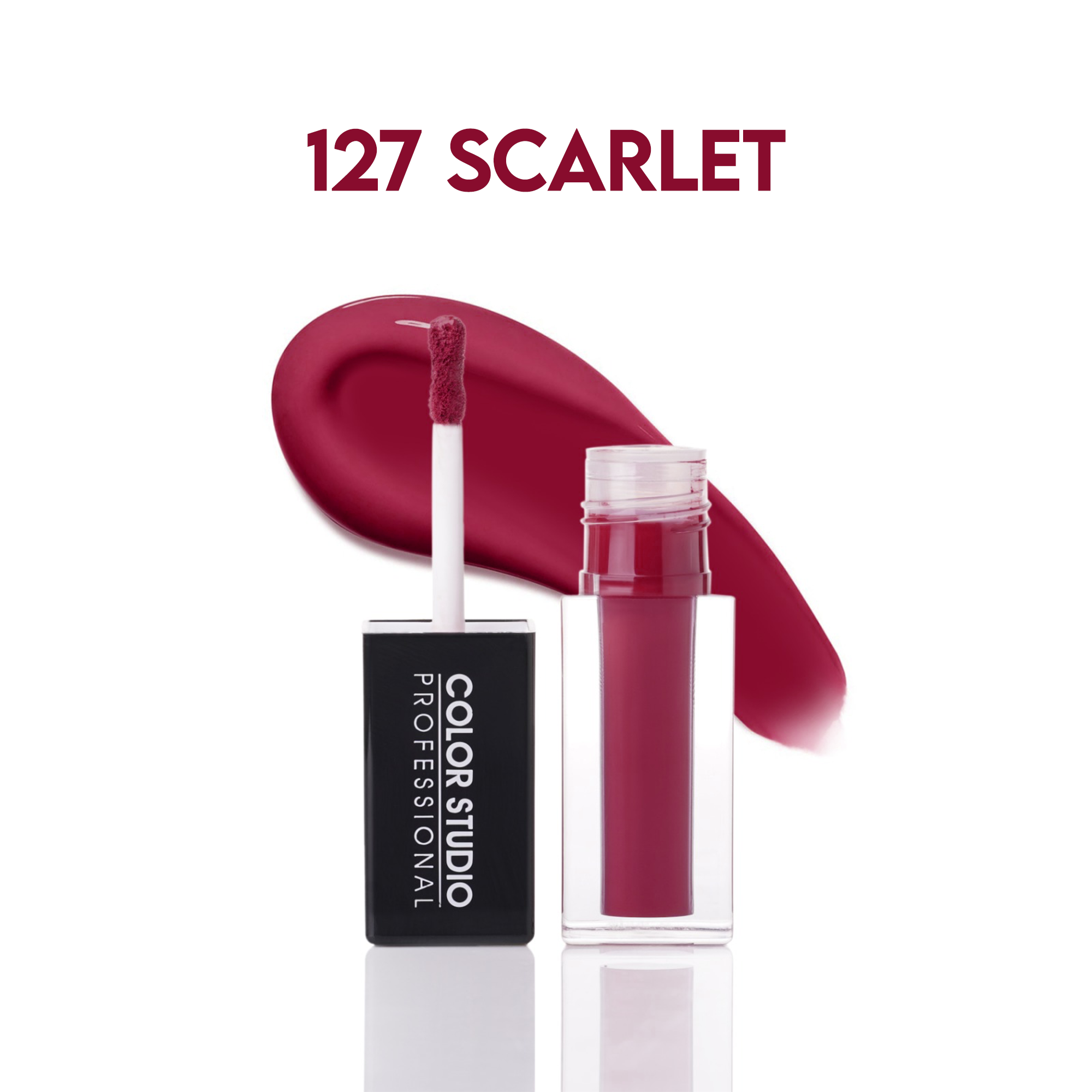 Color Studio | Rock & Load Liquid Lipstick | 127 Scarlet | Best Price in Pakistan original skincare product Pakistan مرکزی تصویر