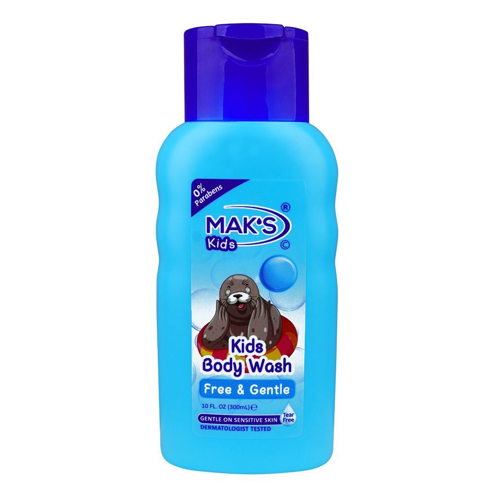 Mak's | Kids Free & Gentle Body Wash For Sensitive Skin | 300ml | Best Price in Pakistan original skincare product Pakistan Main image