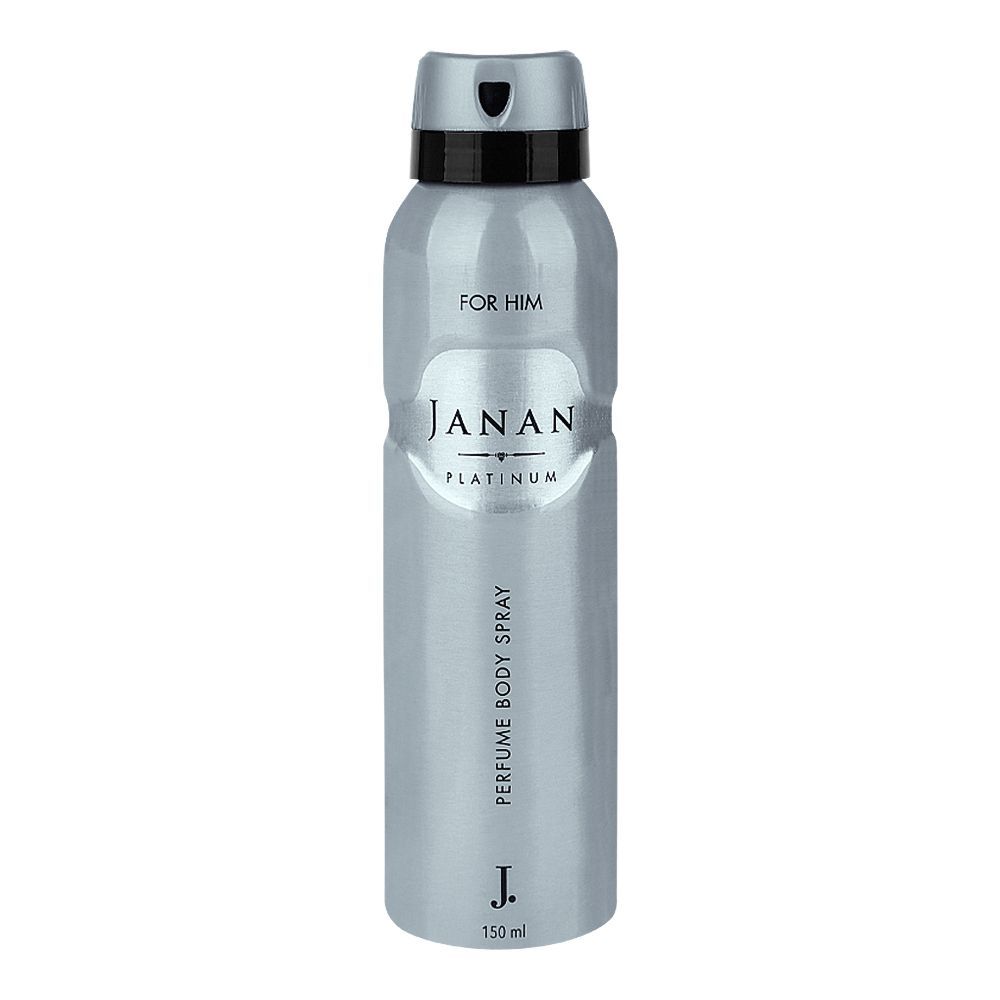 J. Janan Platinum Perfume Body Spray 150Ml | Best Price in Pakistan original skincare product Pakistan