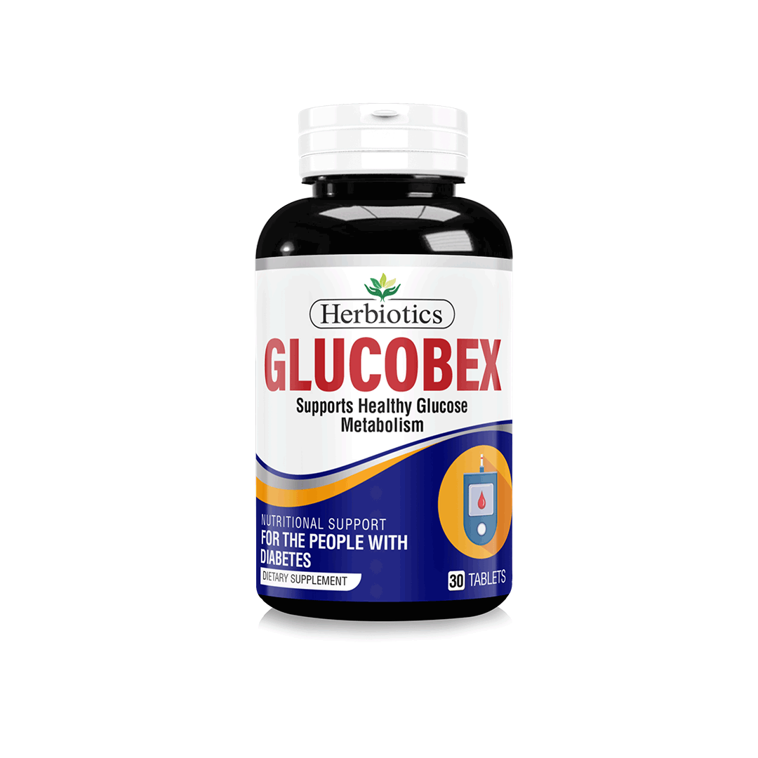 Herbiotics Glucobex | 30 Tablets | Best Price in Pakistan original skincare product Pakistan