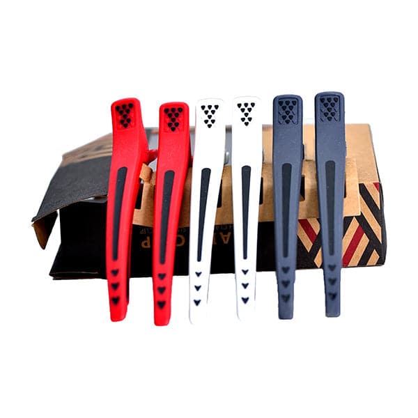 Salon Designers Eagle Fortress High Class Non Slip Hair Clip 6 Pcs | Best Price in Pakistan original skincare product Pakistan Main image