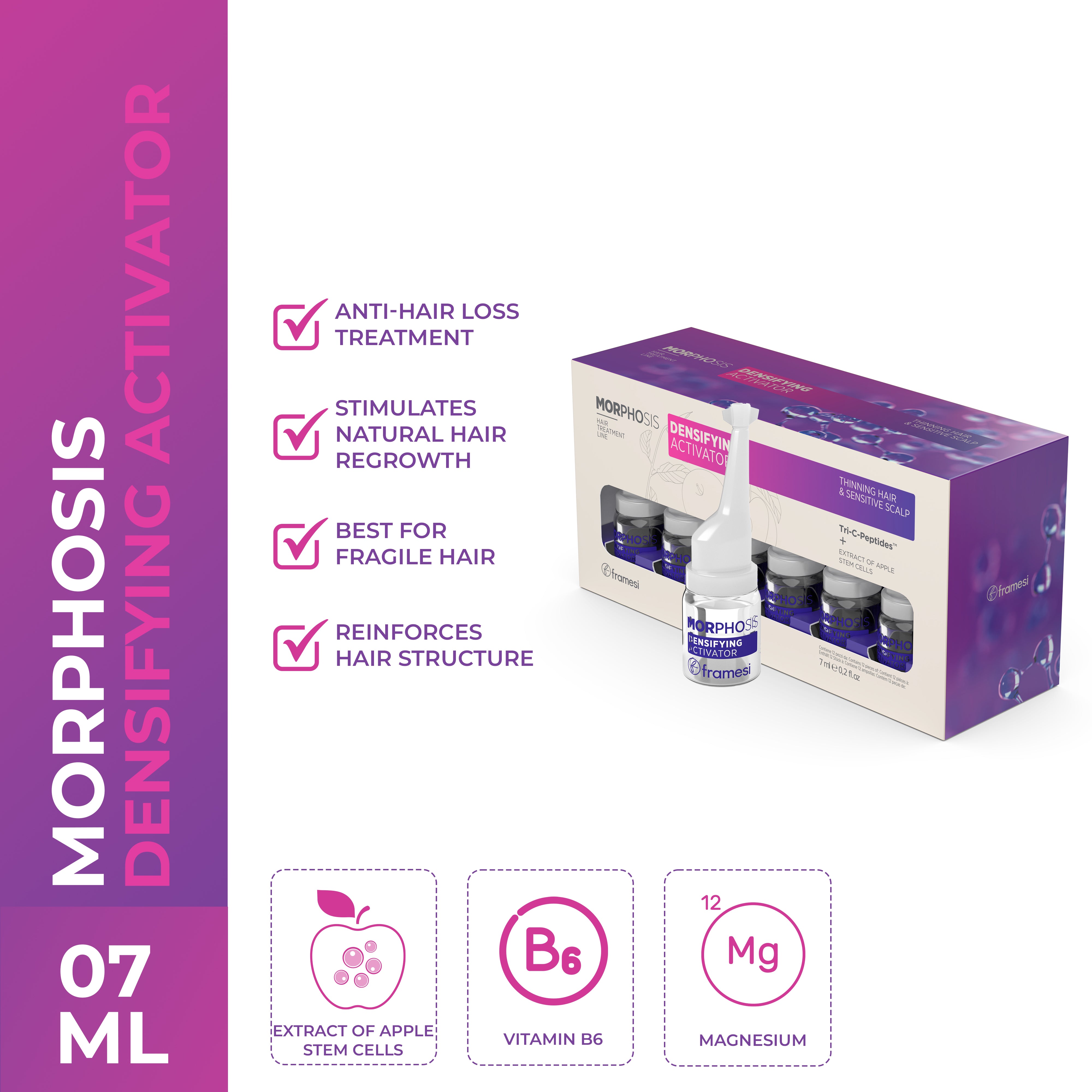 Framesi | Densifying Activator | 7 ml | Best Price in Pakistan original skincare product Pakistan مرکزی تصویر