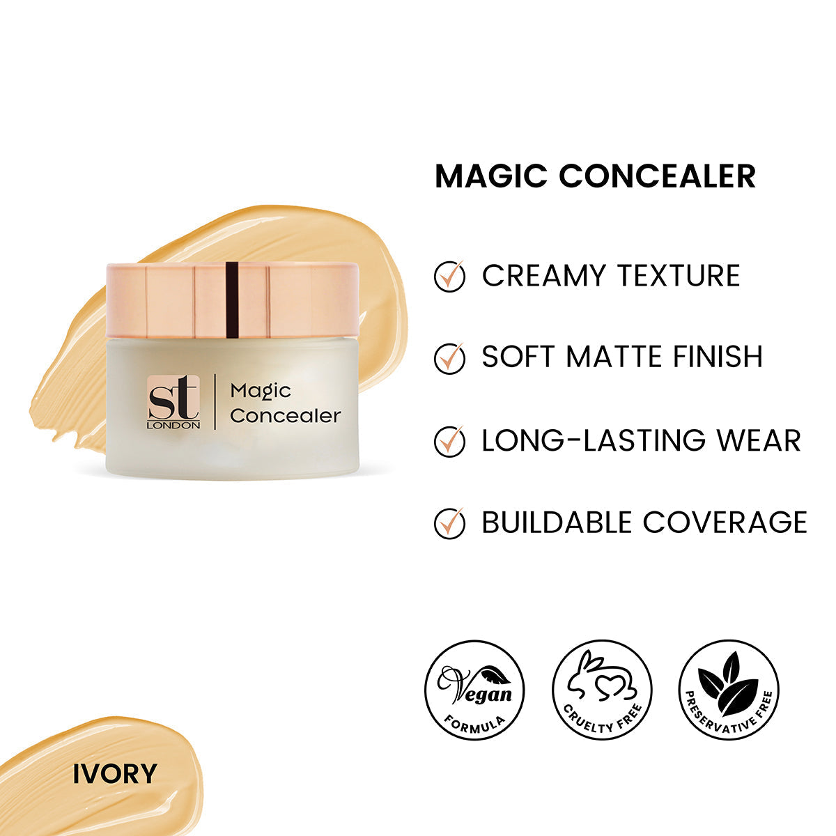 ST London | Magic Concealer | Best Price in Pakistan original skincare product Pakistan مرکزی تصویر