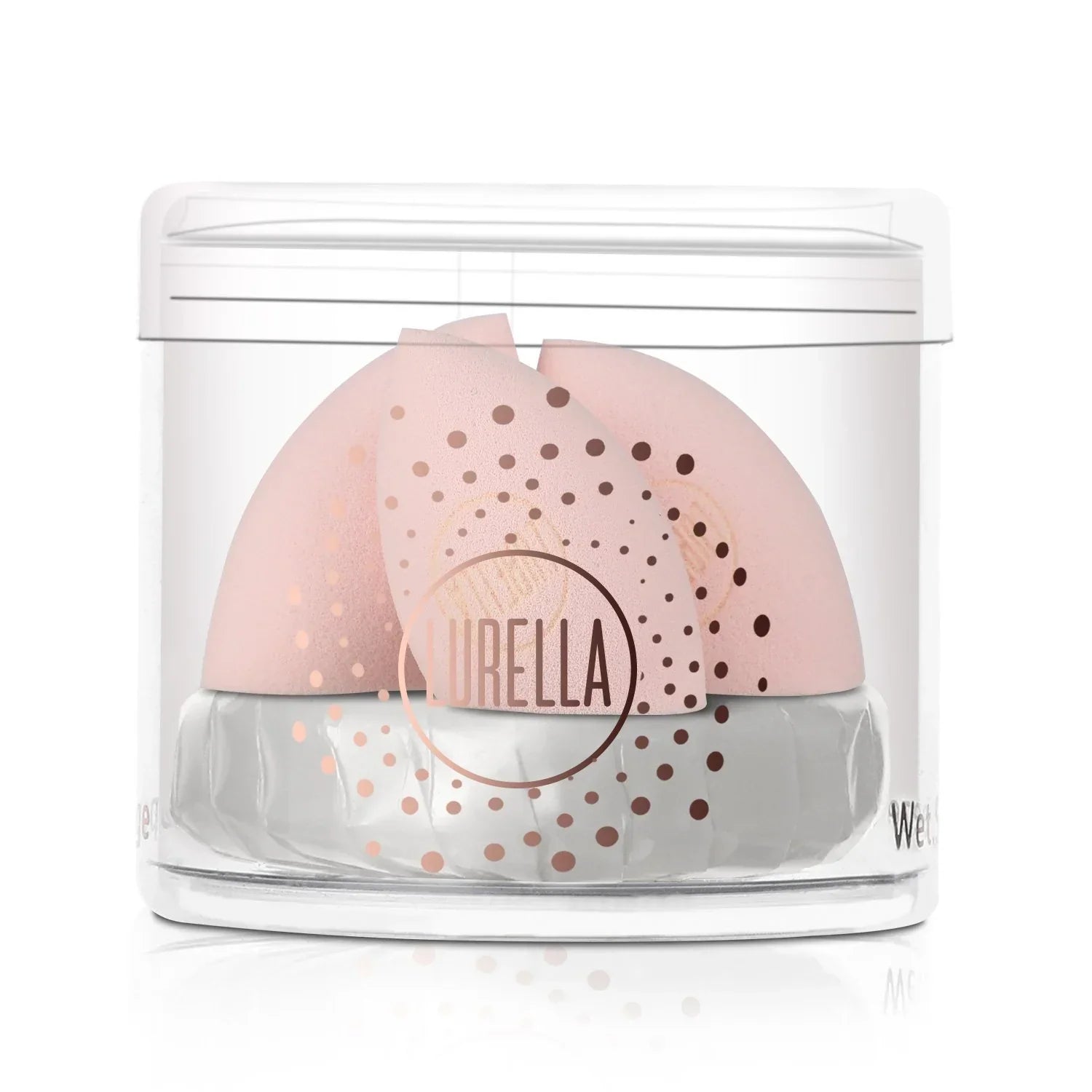 Lurella | Mini Angled Sponge Pack | Baby Pink | Best Price in Pakistan original skincare product Pakistan Main image