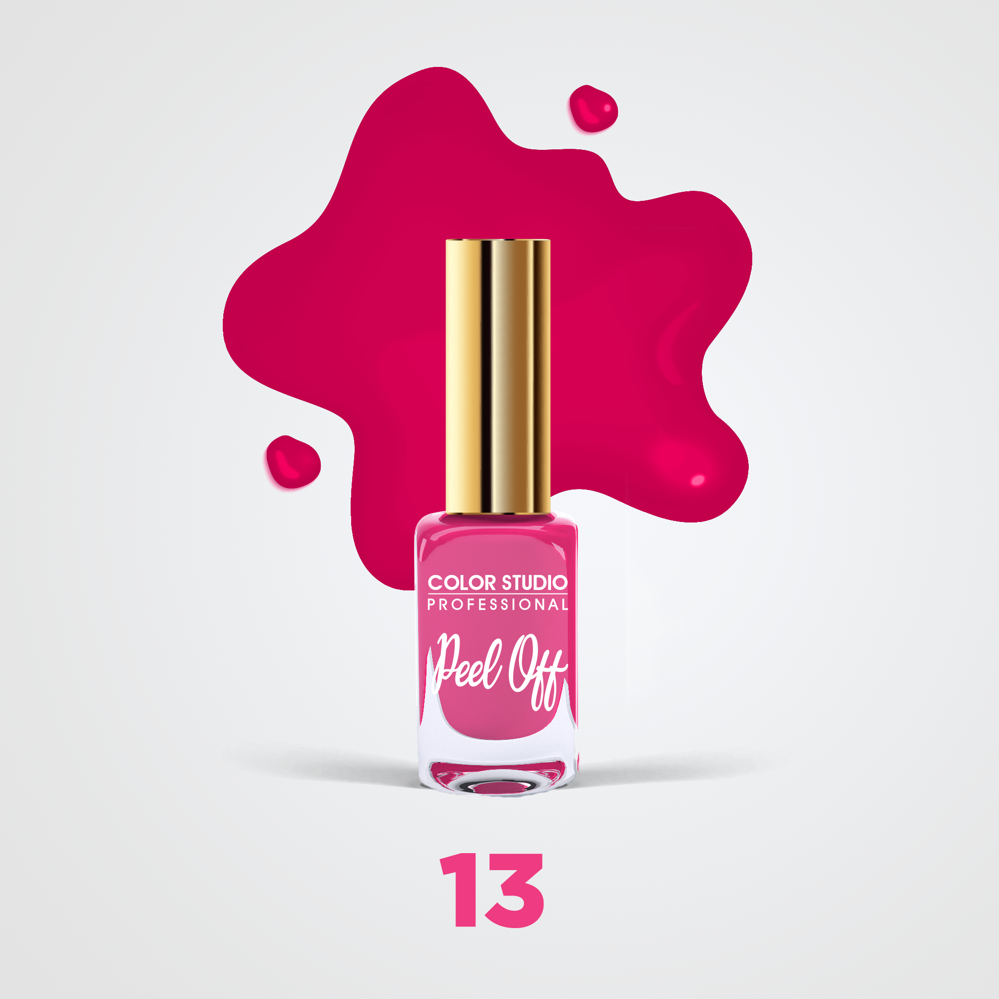 Color Studio | 13 Vixen- Peel Off Nail Colors | Water Based Nail Polish | Best Price in Pakistan original skincare product Pakistan مرکزی تصویر