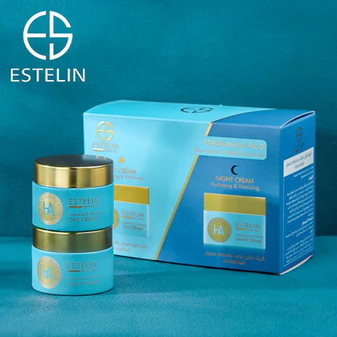 Estelin Ha Day & Night Cream Set | Best Price in Pakistan original skincare product Pakistan Main image